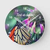 Mariposa Monarca En Flor Personalizada