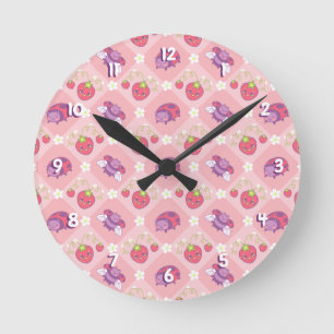 Reloj Redondo Mediano Mariquita de Kawaii