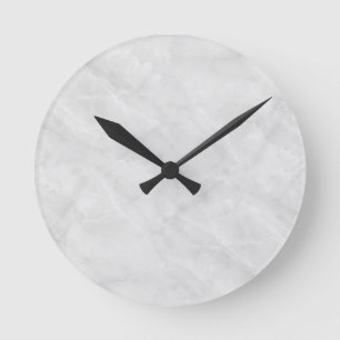 Reloj Redondo Mediano Mármol