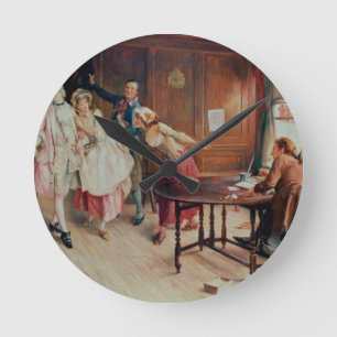 Reloj Redondo Mediano Marriage in Fleet Street, 1898 (oil on canvas)