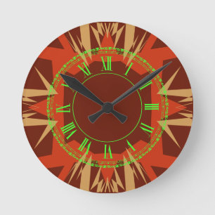 Reloj Redondo Mediano Marruecos 3 color