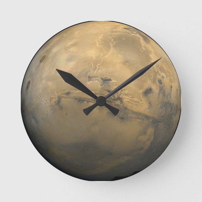 Reloj Redondo Mediano Mars Clock (Anverso)
