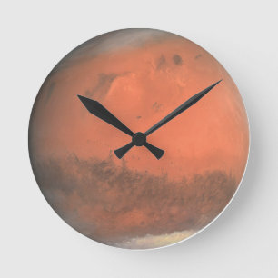Reloj Redondo Mediano Mars Planet