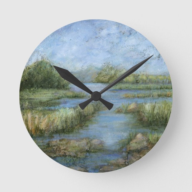 Reloj Redondo Mediano Marshland I (Anverso)