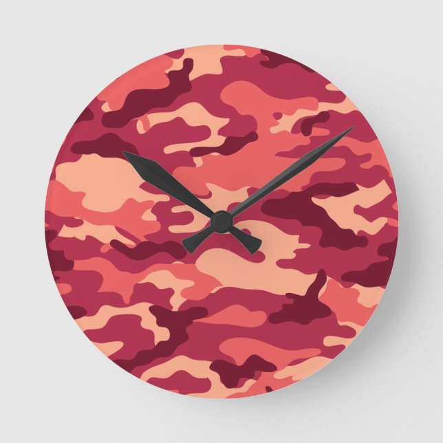RELOJ REDONDO MEDIANO MARTIAN DESERT CAMO / CAMOUFLAGE DAZZLE PATTERN (Anverso)