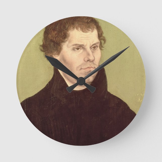 Reloj Redondo Mediano Martin Luther (Anverso)