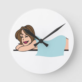 RELOJ REDONDO MEDIANO MASAJE