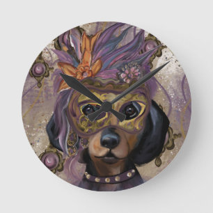 RELOJ REDONDO MEDIANO MASQUERADE DOXIE ART