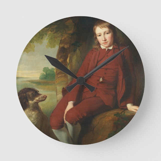 Reloj Redondo Mediano Master Ward (oil on canvas) (Anverso)