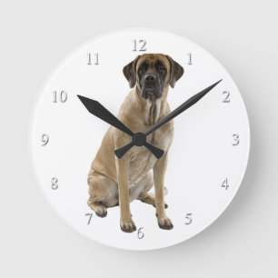 Reloj Redondo Mediano Mastiff Clock