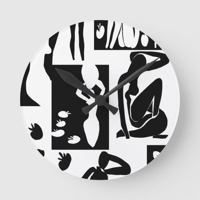 Reloj Redondo Mediano Matisse Nudes (Anverso)