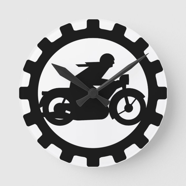 Reloj Redondo Mediano Mecánico (Anverso)