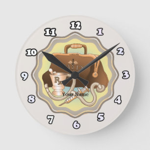 RELOJ REDONDO MEDIANO MÉDICO MD