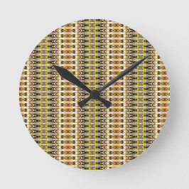 Reloj Redondo Mediano Medio Ladrillo Mito-CON