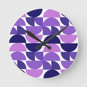 Reloj Redondo Mediano Medio siglo y medio moderno y cuarto de círculo