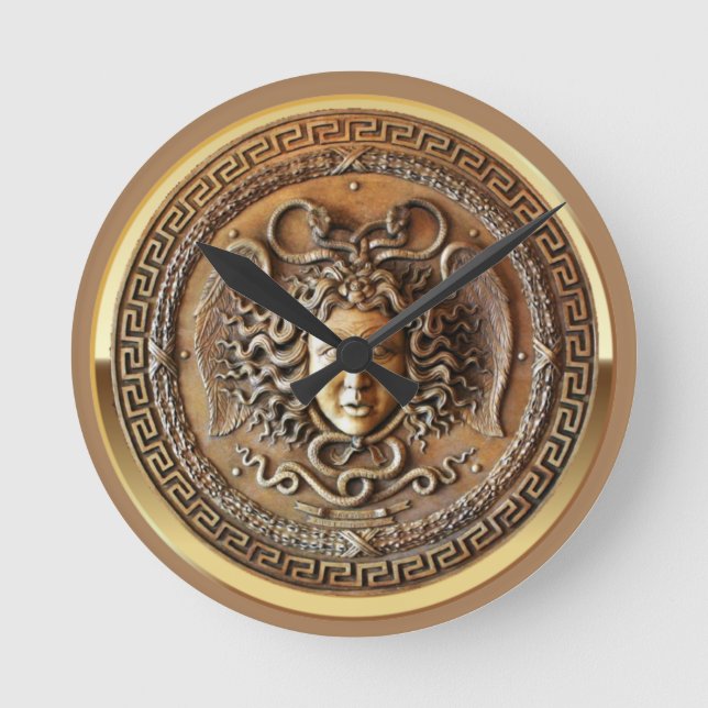 Reloj Redondo Mediano Medusa (Anverso)