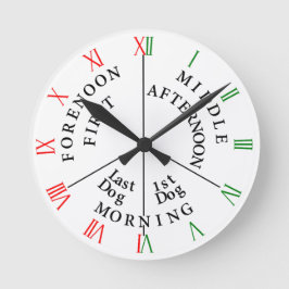 Reloj Redondo Mediano Mentes guardianes