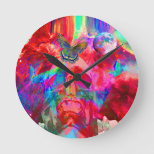Reloj Redondo Mediano Metamorfosis de vida