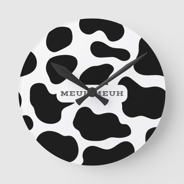 Reloj Redondo Mediano Meuh Meuh  (Anverso)