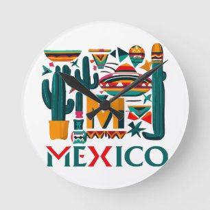 RELOJ REDONDO MEDIANO MÉXICO