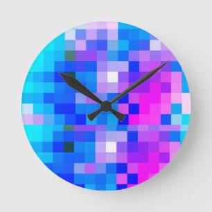 Reloj Redondo Mediano Miami Acrylic Wall Clock
