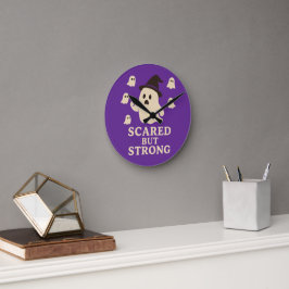 Reloj Redondo Mediano Miedo pero fuerte