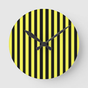 Reloj Redondo Mediano Miel negra