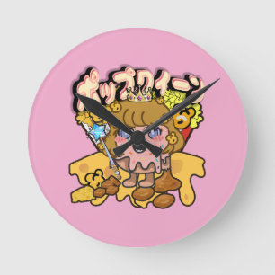 Reloj Redondo Mediano Mikitiez popqueen popcorn moivenight cinema