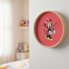 Reloj Redondo Mediano Minnie Clock