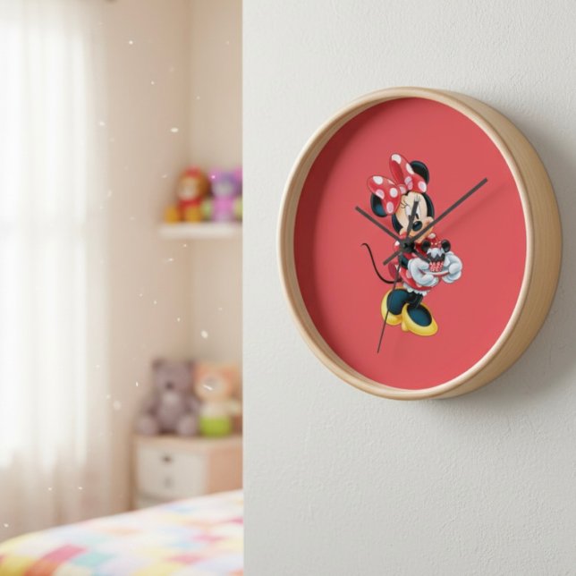 Reloj Redondo Mediano Minnie Clock (Subido por el creador)