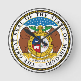 Reloj Redondo Mediano Missouri State Seal