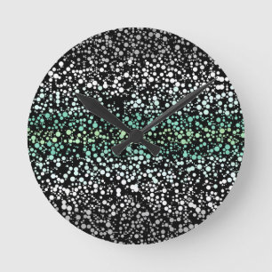 Reloj Redondo Mediano Mod Retro Quirky Groovy Boho Paragenero Orgullo