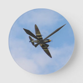 Reloj Redondo Mediano Modelo de Spitfire MK IX MK923