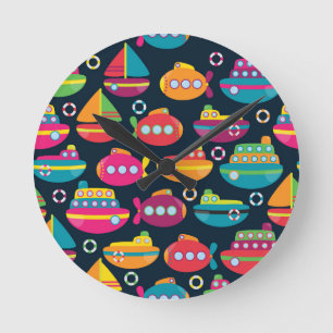 Reloj Redondo Mediano Modelo del transporte del océano