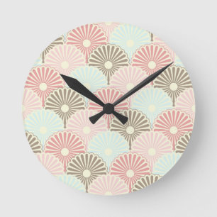 Reloj Redondo Mediano Modelo japonés del vintage
