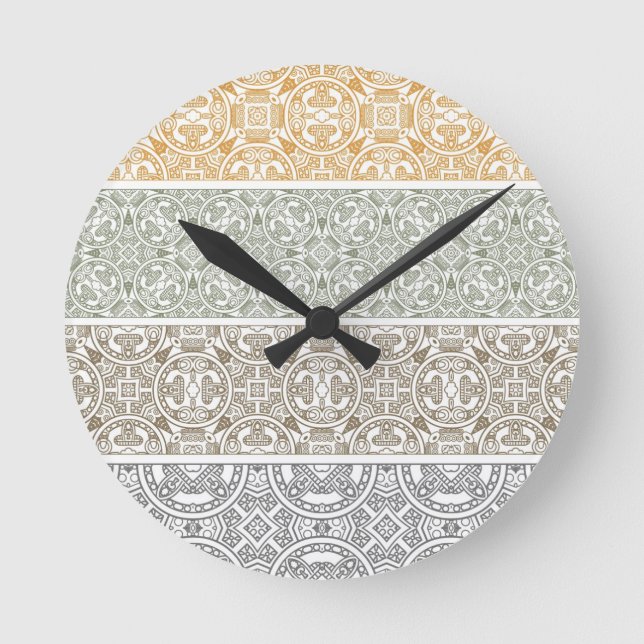 Reloj Redondo Mediano Modelo ornamental (Anverso)