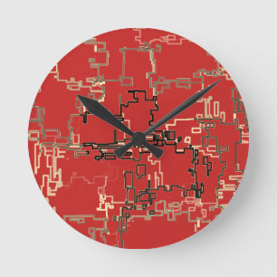 Reloj Redondo Mediano Modelo único TAN FRESCO