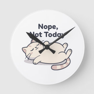 Reloj Redondo Mediano Modern Custom 8" Round Acrylic Wall Clock – Gift