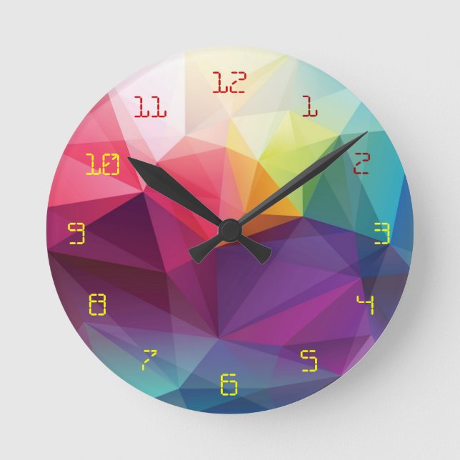 Reloj Redondo Mediano Modern Design (Anverso)