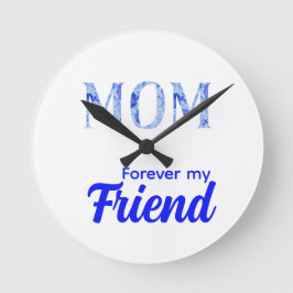Reloj Redondo Mediano Modern Elegant Mother’s Day|Forever Friend