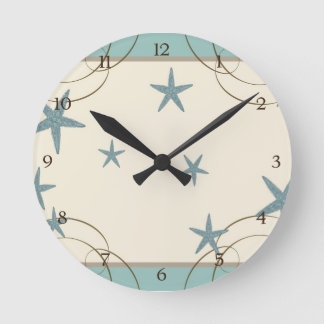 Reloj Redondo Mediano Moderna Casa De Playa Decoración De Piscina Estela