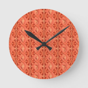 Reloj Redondo Mediano Moderno MCM Atómico de mediados del siglo XX de lo