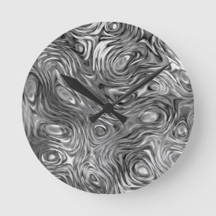 Reloj Redondo Mediano Molten print wall clock