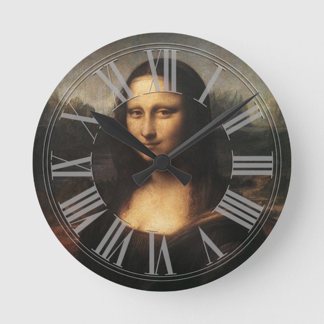 Reloj Redondo Mediano Mona Lisa (Anverso)