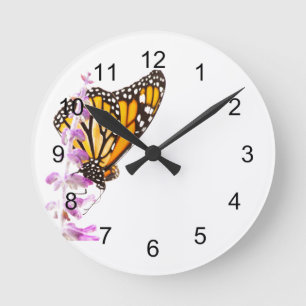 Reloj Redondo Mediano Monarca encaramado en Lavender