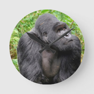 Reloj Redondo Mediano Mono feliz