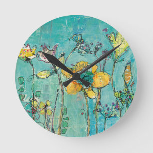 Reloj Redondo Mediano Mono y mamá