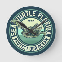 Monograma del Personalizado de protección de tortu