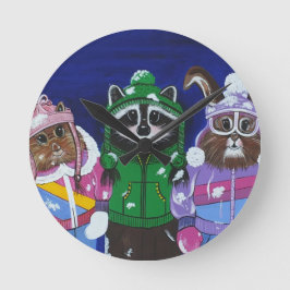 Reloj Redondo Mediano Monte Bachelor Brats