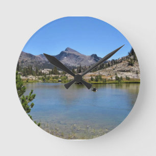 Reloj Redondo Mediano Monte Dana de Shell Lake, Paso Tioga, CA